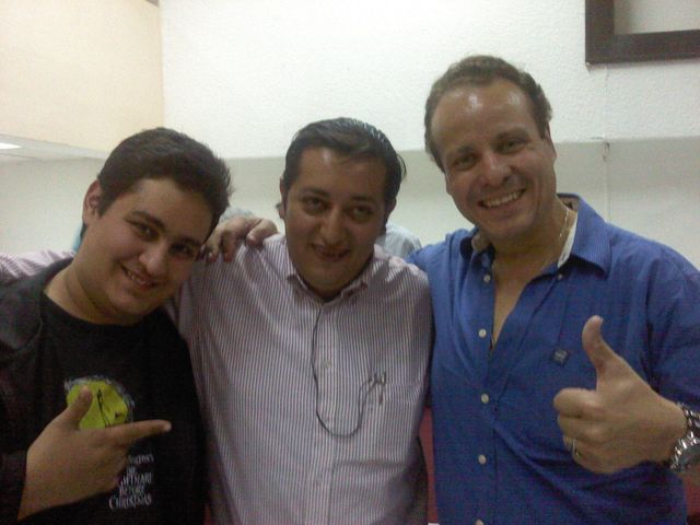 Mago Kronos, Mago Argús Roldan y Rubén Cerda