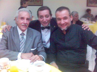 Julio Alemán, Mago Argús Roldan y Mago Frank